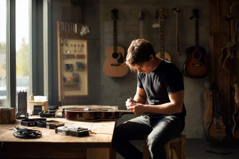ajuste guitarra eletrica som perfeito