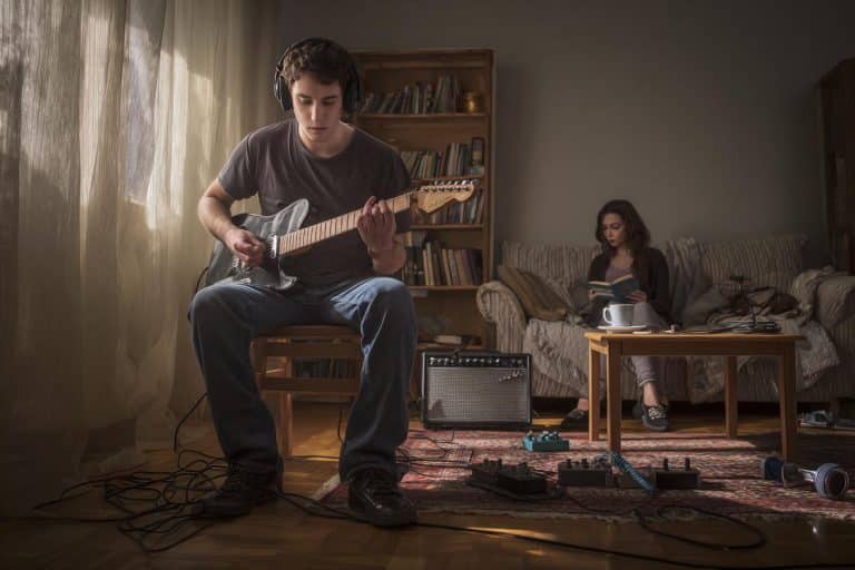 fones versus amplificador guitarra escolha